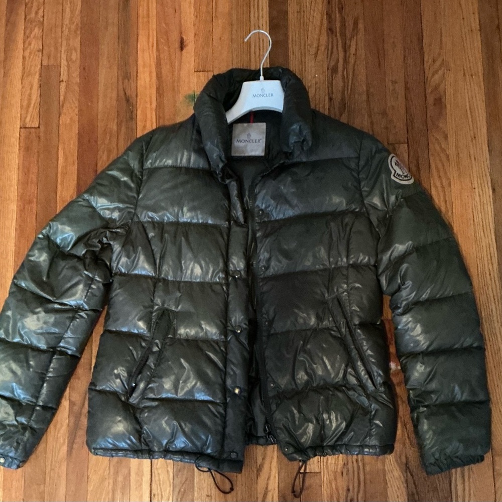 Moncler Men’s Dark Green Puffer Coat